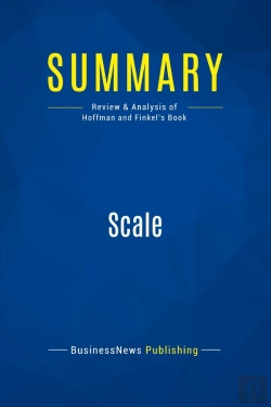 Bertrand.pt - Summary: Scale : Review And Analysis Of Hoffman And Finkel'S Book