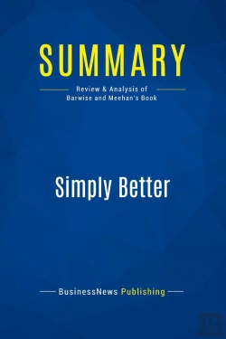 Bertrand.pt - Summary: Simply Better : Review And Analysis Of Barwise And Meehan'S Book