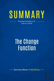 Summary: The Change Function : Review And Analysis Of Coburn'S Book