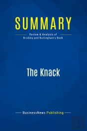 Summary: The Knack : Review And Analysis Of Brodsky And Burlingham'S Book