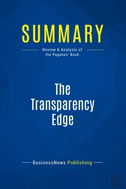 Bertrand.pt - Summary: The Transparency Edge : Review And Analysis Of The Pagano'S Book