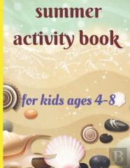 Summer Activity Book For Kids Ages 4-8