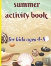 Summer Activity Book For Kids Ages 4-8