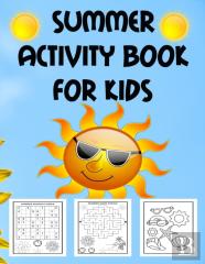 Summer Activity Book For Kids