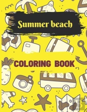 Summer Beach Coloring Book