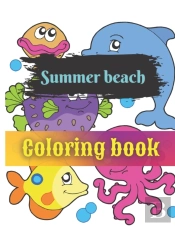 Summer Beach Coloring Book