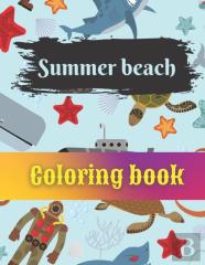 Summer Beach Coloring Book