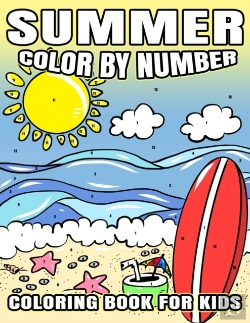 Bertrand.pt - Summer Color By Number Coloring Book For Kids