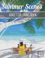 Summer Scenes Adult Coloring Book