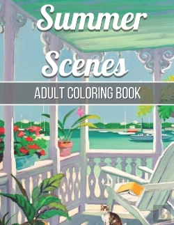 Bertrand.pt - Summer Scenes Adult Coloring Book