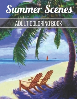 Bertrand.pt - Summer Scenes Adult Coloring Book