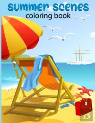 Summer Scenes Coloring Book