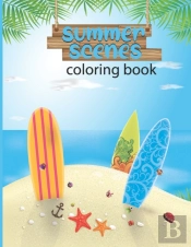 Summer Scenes Coloring Book