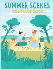 Summer Scenes Coloring Book