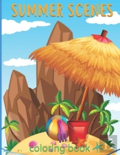 Summer Scenes Coloring Book