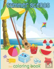 Summer Scenes Coloring Book