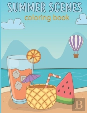 Summer Scenes Coloring Book
