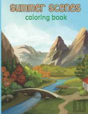Summer Scenes Coloring Book