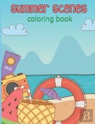 Summer Scenes Coloring Book