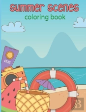 Summer Scenes Coloring Book