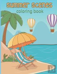 Summer Scenes Coloring Book