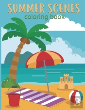 Summer Scenes Coloring Book
