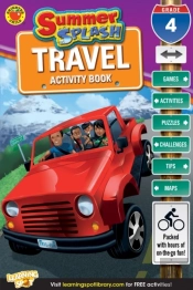 Summer Splash Travel Activity Book, Grade 4