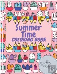Summer Time Coloring Book