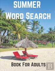 Summer Word Search Book For Adults