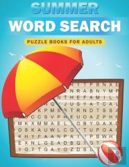 Summer Word Search Puzzle Books For Adults