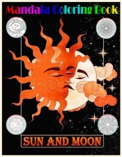 Sun And Moon Mandala Coloring Book