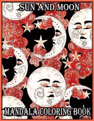 Sun And Moon Mandala Coloring Book