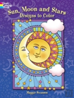 Bertrand.pt - Sun, Moon And Stars Designs To Color
