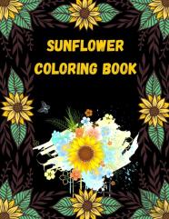 Sunflower Coloring Book