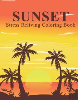 Bertrand.pt - Sunset Stress Reliving Coloring Book