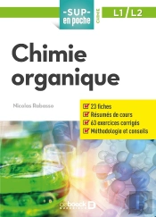 Sup En Poche ; Chimie Organique ; L1 Et L2