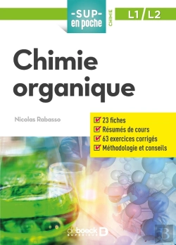 Bertrand.pt - Sup En Poche ; Chimie Organique ; L1 Et L2
