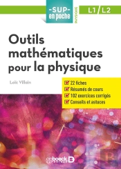 Sup En Poche ; Outils Mathématiques Pour La Physique