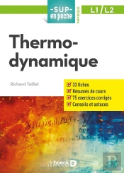 Sup En Poche ; Thermodynamique