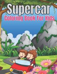 Super Car Coloring Book For Kids
