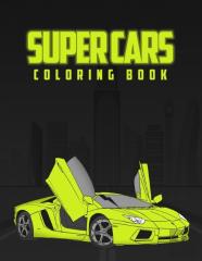 Super Cars Coloring Book