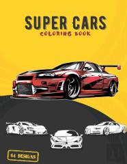 Super Cars Coloring Book