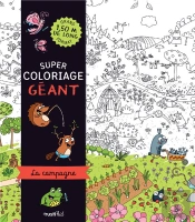 Super Coloriage Geant : La Campagne