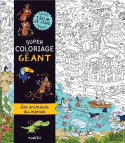 Bertrand.pt - Super Coloriage Geant : Les Animaux Du Monde