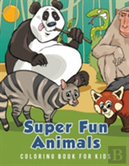 Super Fun Animals Coloring Book For Kids