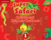 Super Safari American English Level 1 Letters And Numbers Workbook