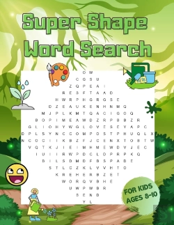 Bertrand.pt - Super Shape Word Search For Kids Ages 8-10