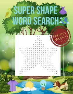 Bertrand.pt - Super Shape Word Search For Kids Ages 9-12