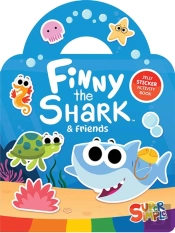 Super Simpleâ„¢ Finny The Shark & Friends Jelly Sticker Playset (Includes 20 Reusable Stickers!)