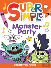 Super Simpleâ„¢ Monster Party Coloring Book